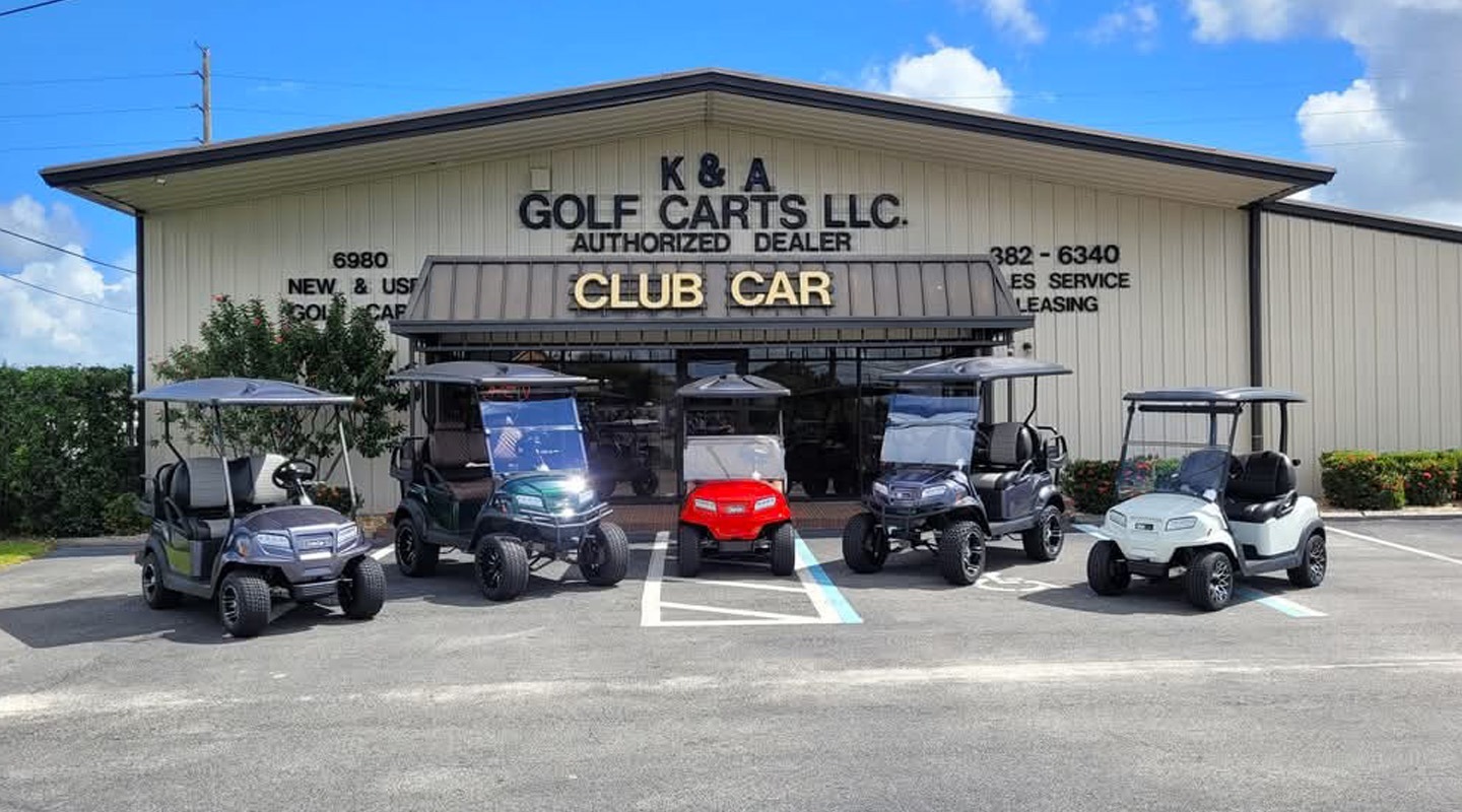 K& A Golf Carts Exterior